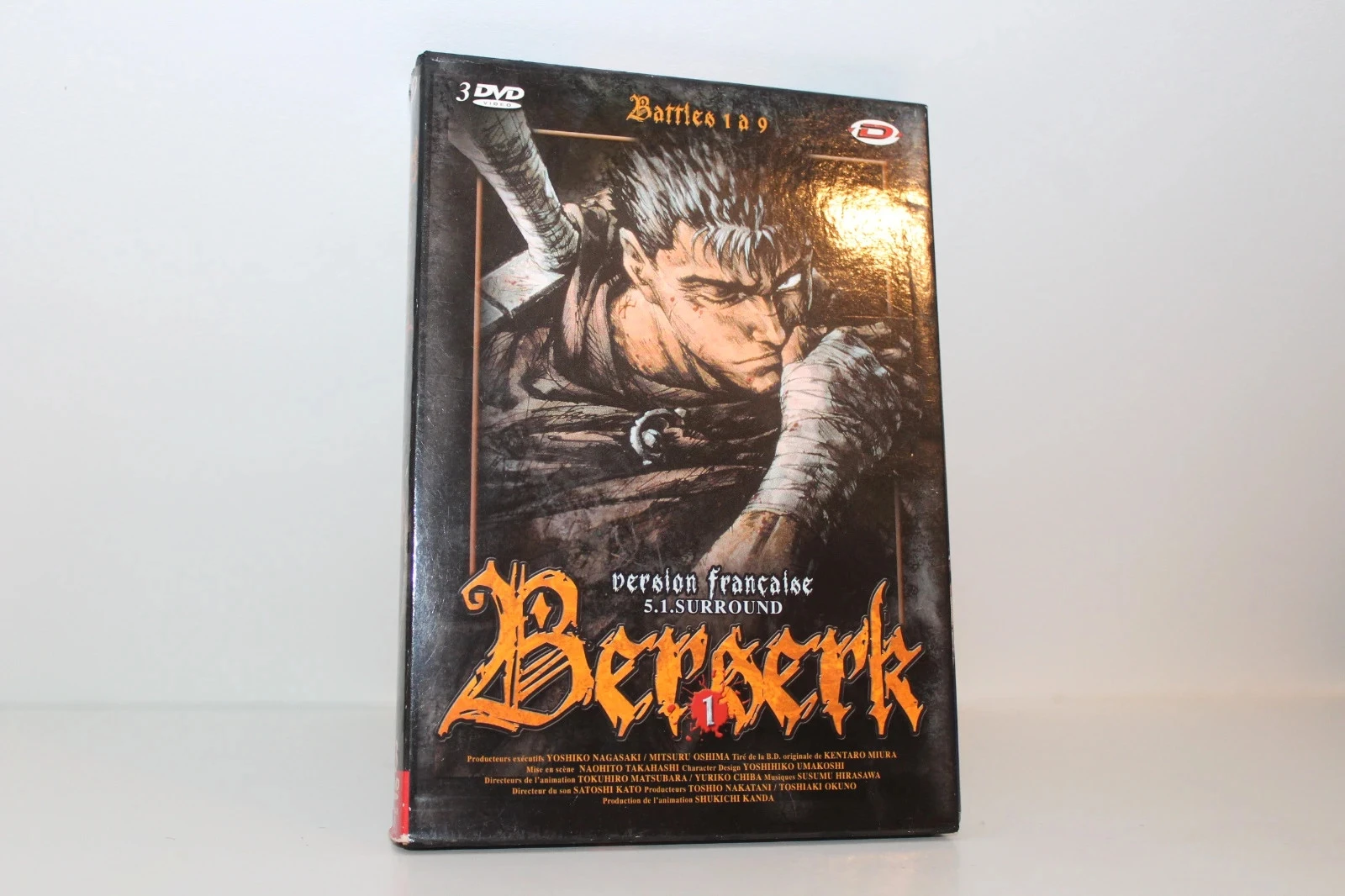DVD x3 Berserk 1